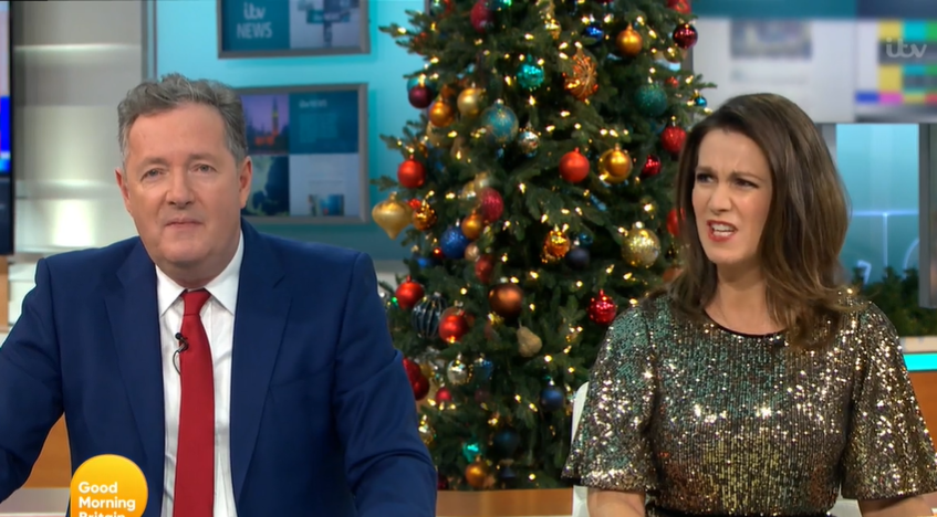 Piers Morgan insists he is in a relationship with Susanna Reid