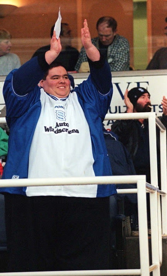 Birmingham City fans have paid tribute to the lifelong Blues supporter