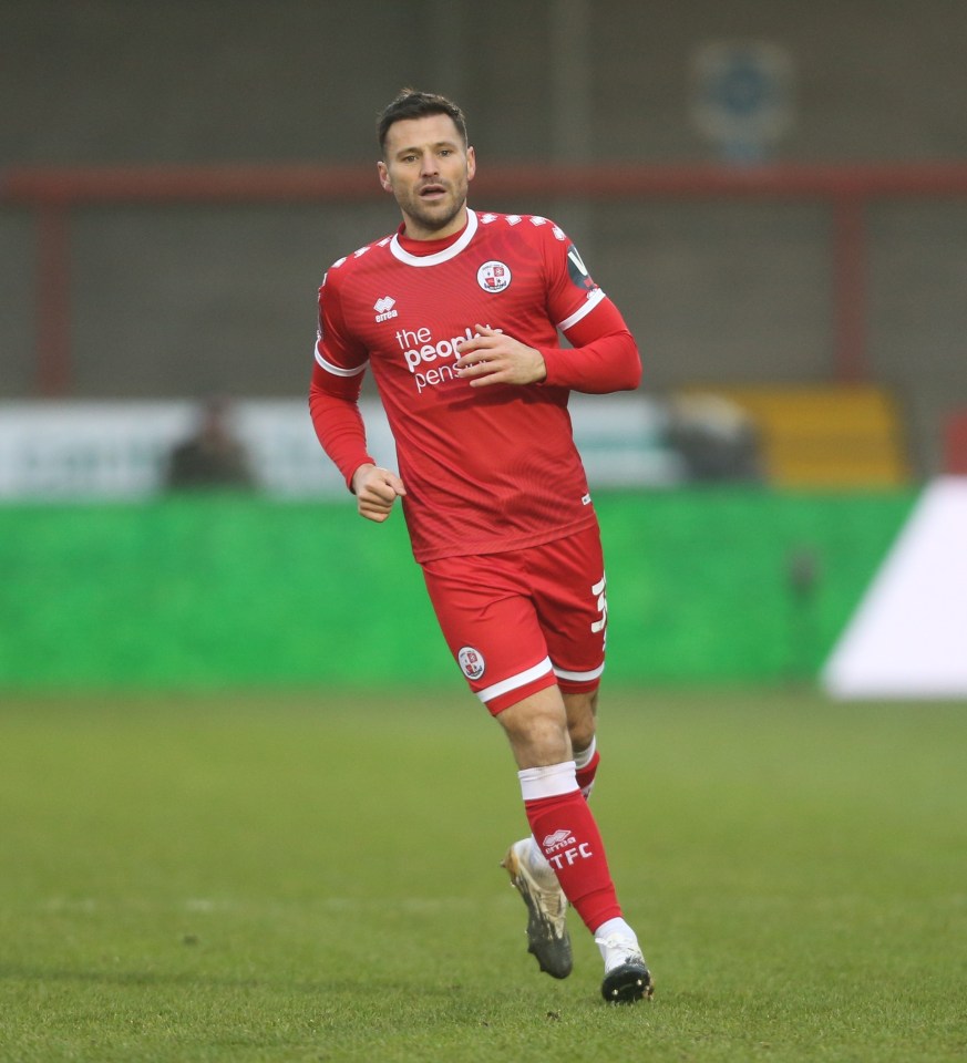 Mark Wright recently signed to Crawley Town FC