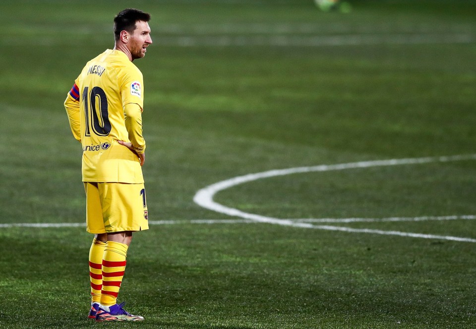 Lionel Messi was snubbed by the French newspaper