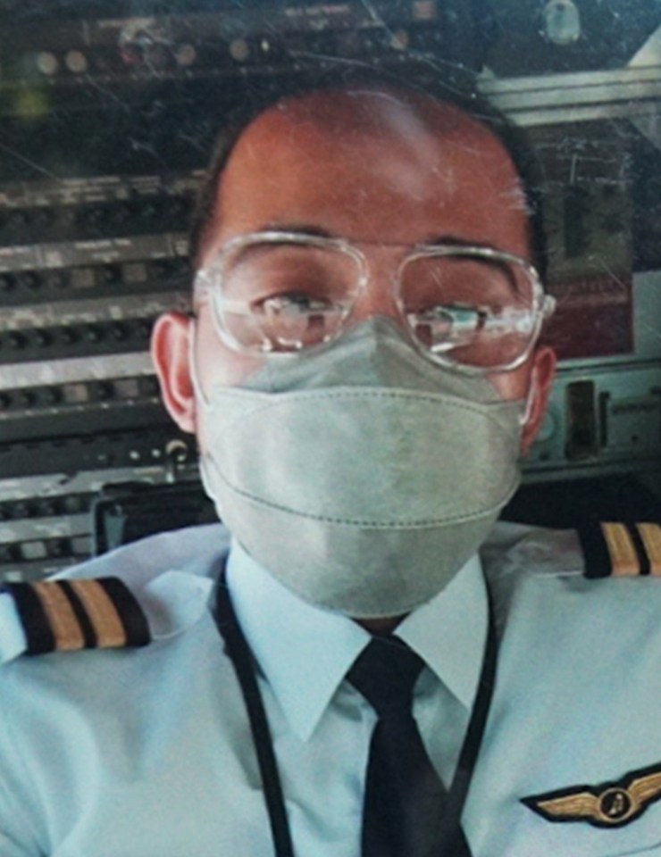 The plane's co-pilot Fadly Satrianto