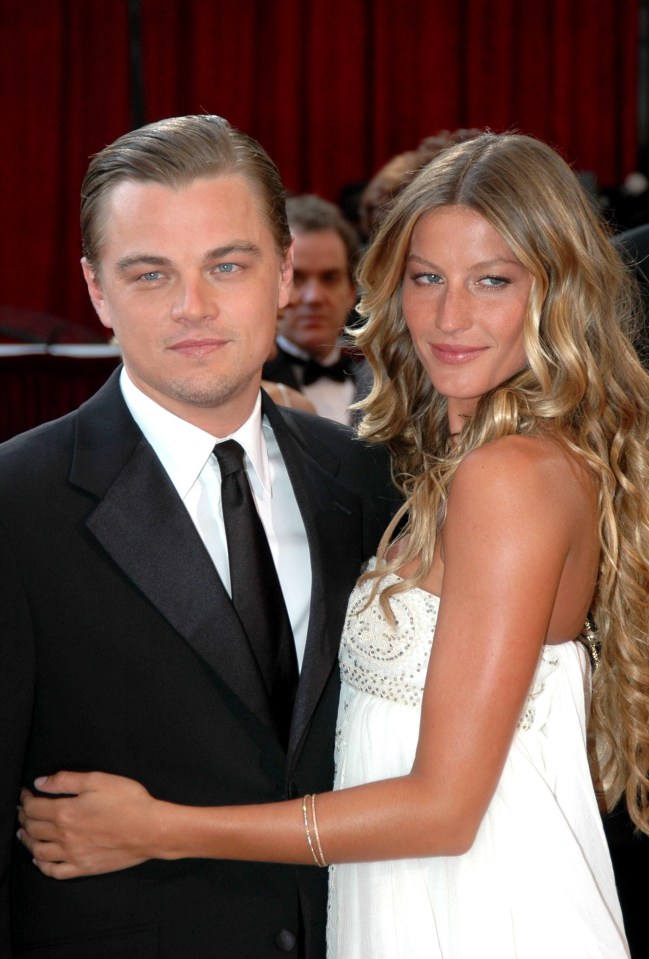 Leo then dated Gisele Bundchen who was six years his junior