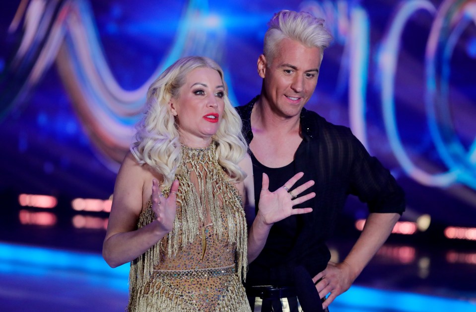 Denise Van Outen has quit Dancing On Ice