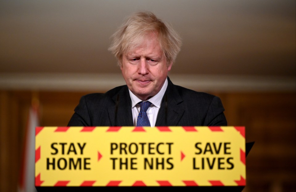 The new strain is more deadly, Boris said tonight