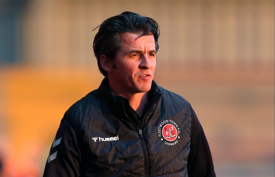 Joey Barton had his contract terminated by the League One side on Monday