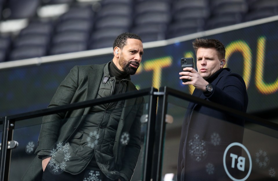 Rio Ferdinand thought he wasn’t going to play so downed the booze in the Gunners’ players’ lounge