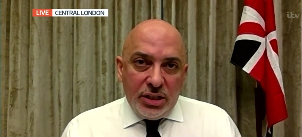 Vaccines minister Nadhim Zahawi could not rule out that support bubbles will be banned