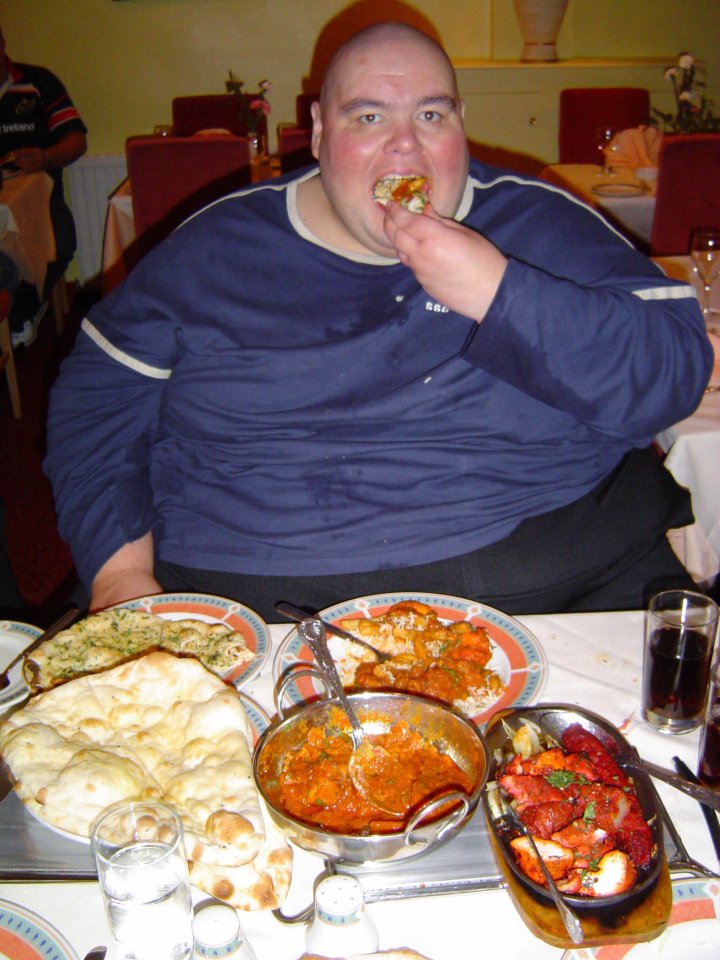 Barry once starred in Sky One documentary Inside Britain's Fattest Man