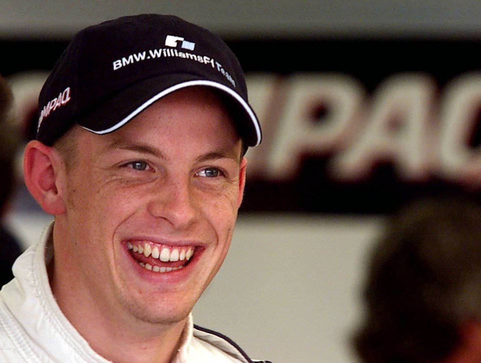 Fresh faced Button first joined Williams 21 years ago