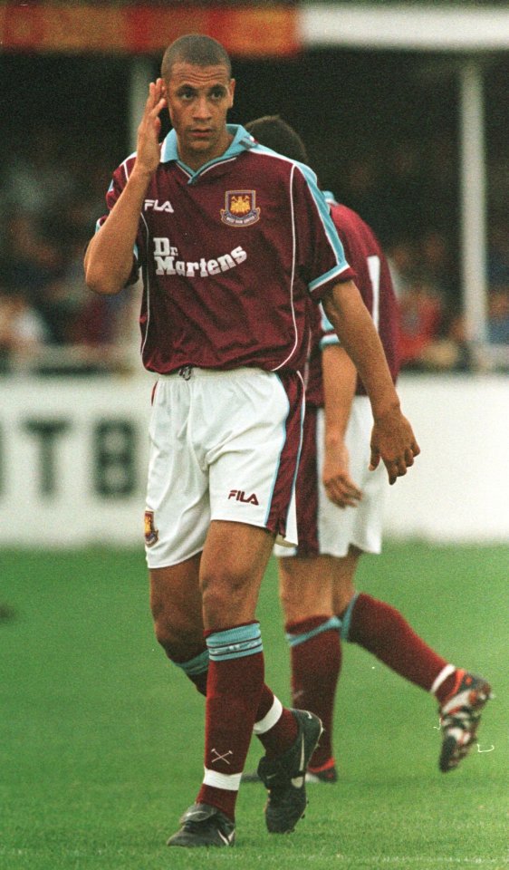 RIO Ferdinand was drunk playing for West Ham after downing three brandies