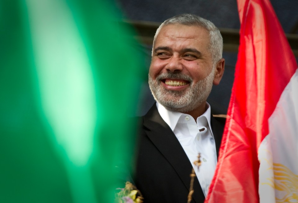 Haniyeh is senior political leader of Hamas - whose military wing is classed as a terrorist group