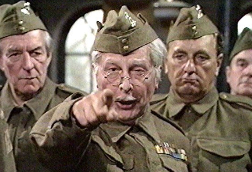 Viewers were left baffled after the BBC issued a warning to Dad’s Army viewers of 'discriminatory language'