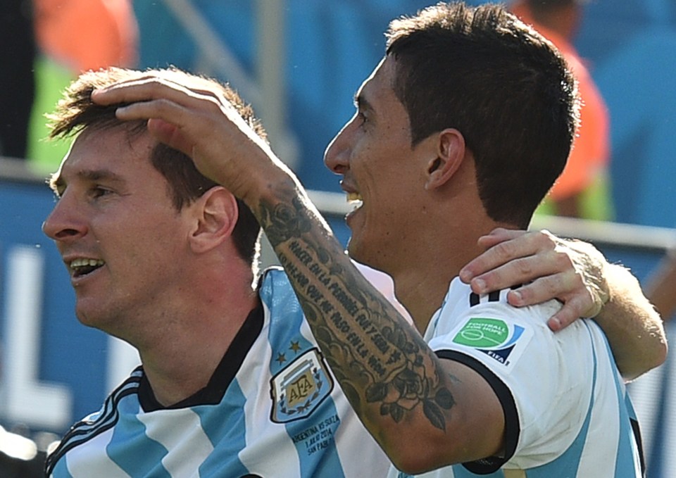 The Argentine could link up with his compatriot Lionel Messi