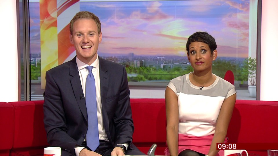 Naga has presented the Breakfast show alongside Dan Walker