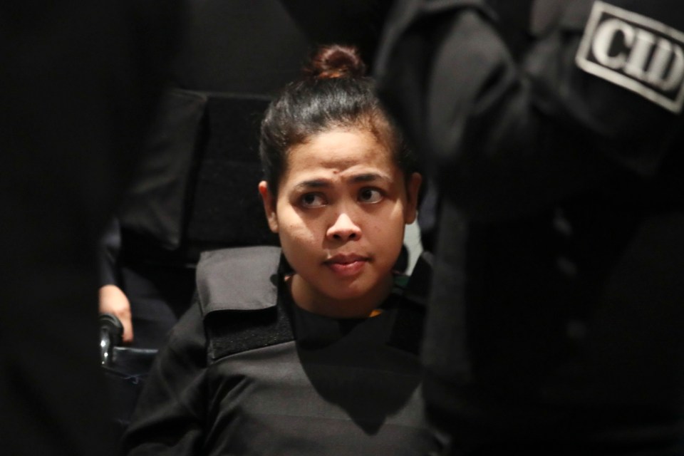 Siti, pictured, and Doan were assumed to be North Korean spies  