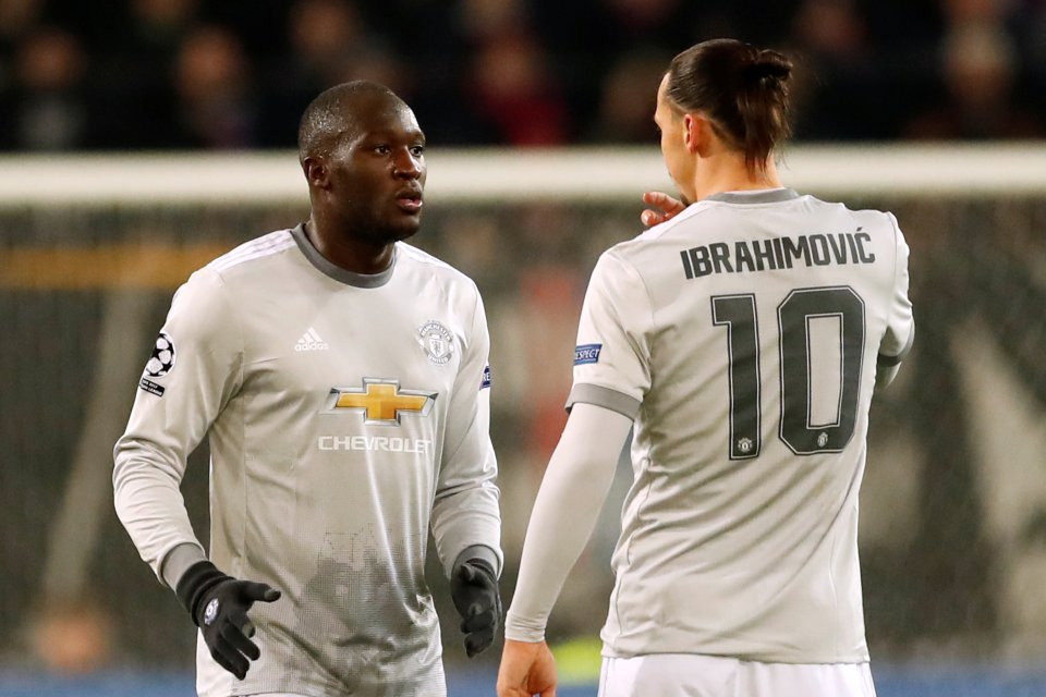 The two strikers were team-mates at Manchester United for eight months in the 2017-18 season