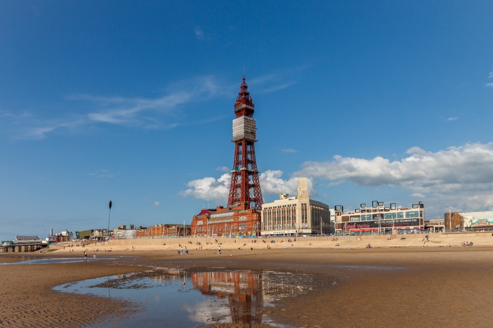 There are countless amusements for kids of all ages at Blackpool Beach