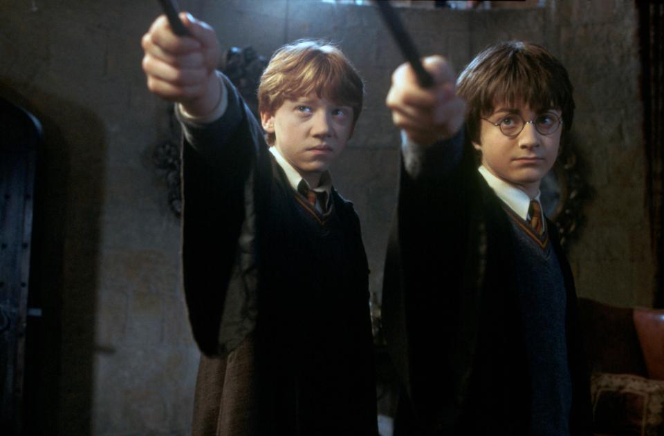 Harry and best pal Ron tried to defeat Lord Voldemort throughout the franchise