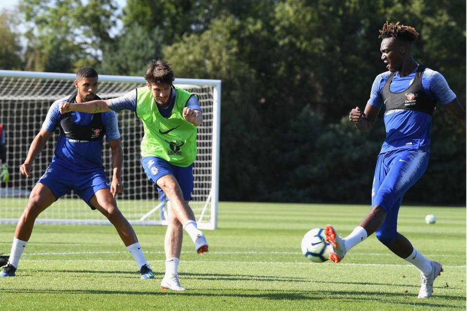 Piazon made occasional returns to Cobham for pre-season