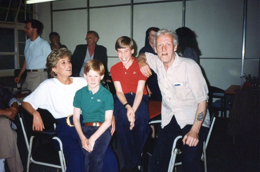 The Duke of Cambridge visited the charity with his mum Diana, Princess of Wales and Prince Harry in 1993