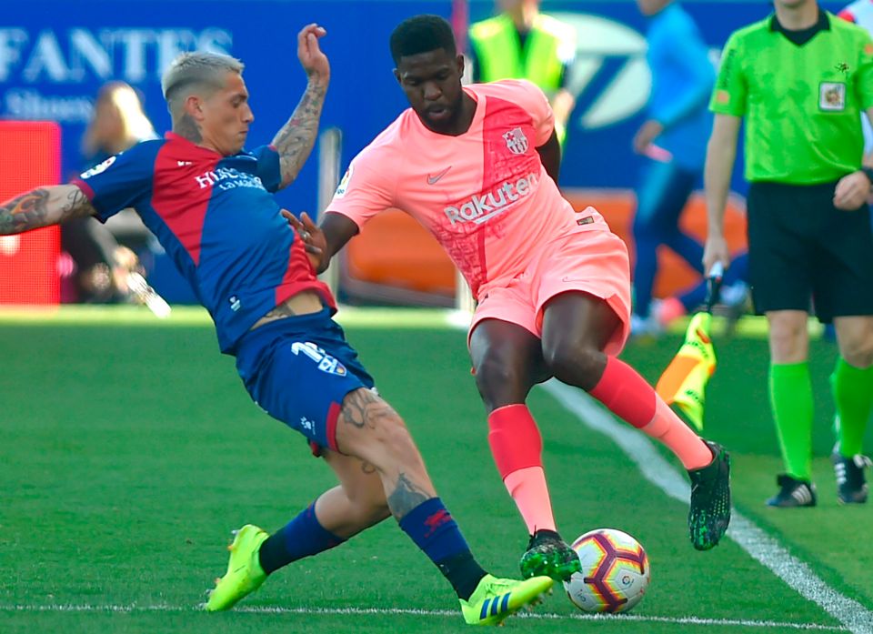 Osasuna striker Chimy Avila, left, can be bought for just £20million