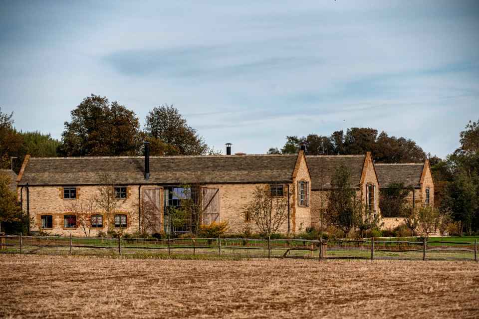 They have created a palatial home in the countryside