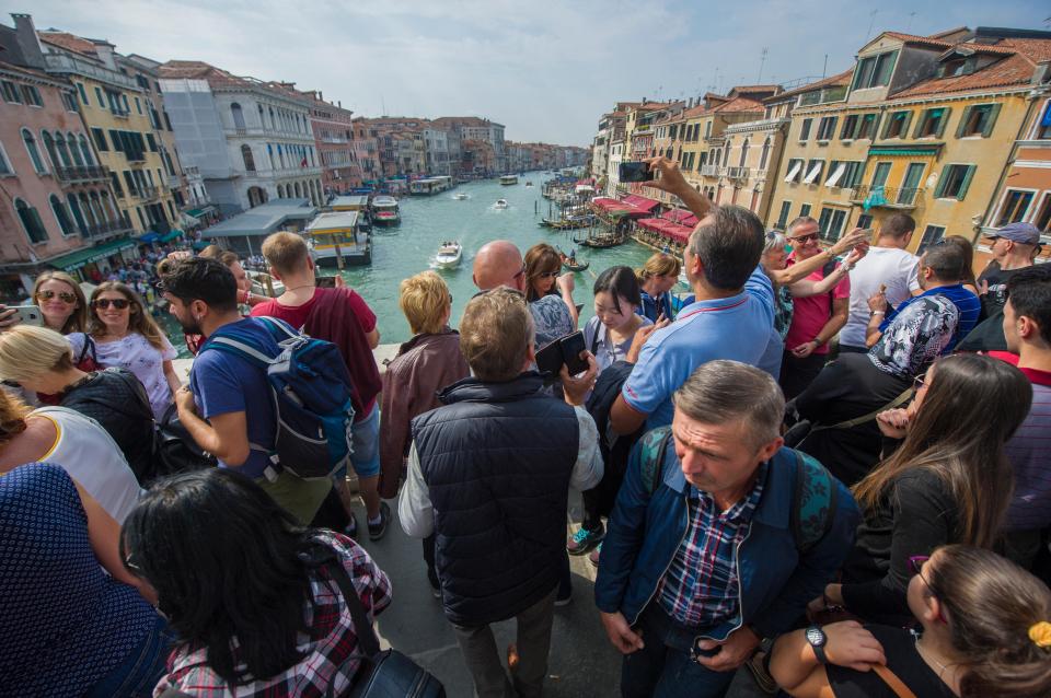 Venice has struggled with over-tourism in recent years