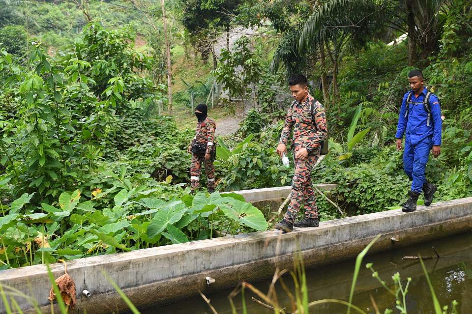 Search teams scoured the jungle in the hunt for Nora