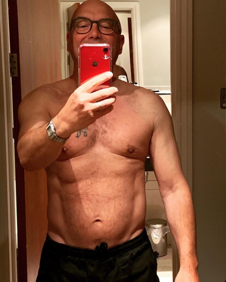 The MasterChef star has documented his weight loss on Instagram