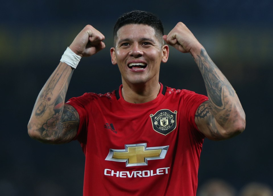 Marcos Rojo is on loan back in Argentina from Manchester United