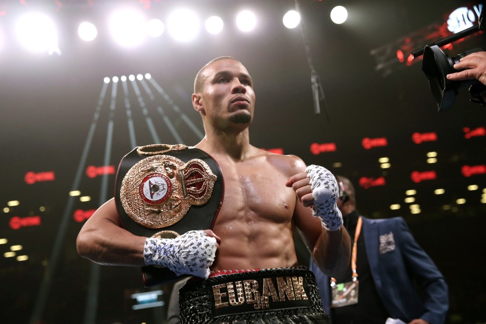 Chris Eubank Jr has set his sights on a showdown with Gennady Golovkin