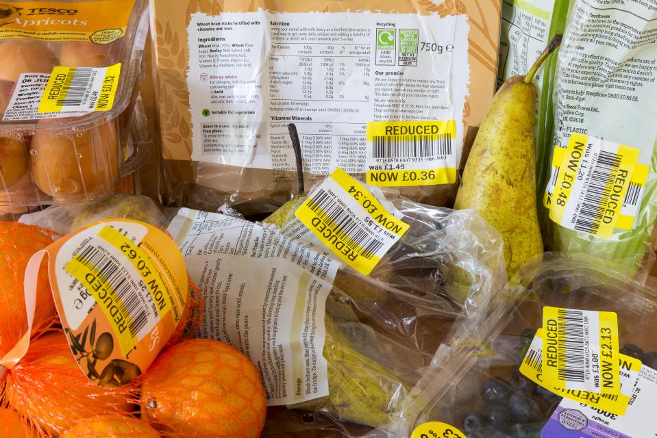 Slash your food bill by looking out for yellow stickers