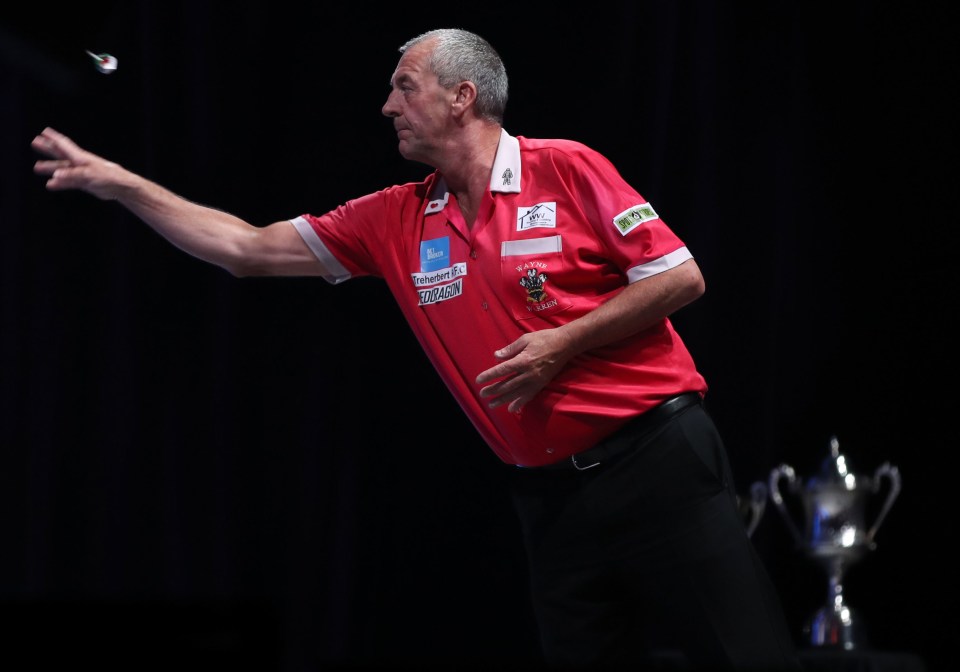 Welshman Warren, 58, accused darts chiefs of ‘disgusting’ treatment