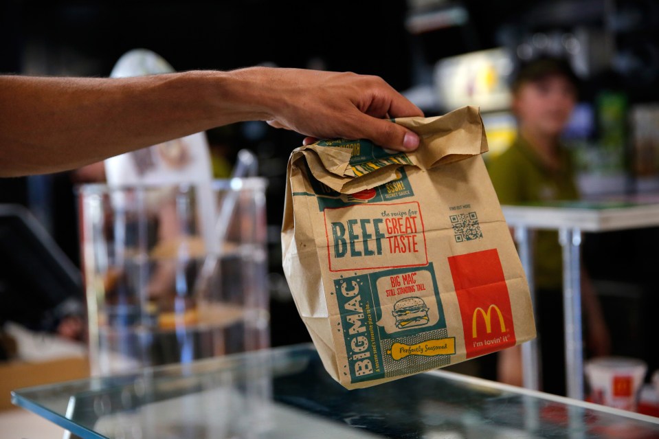 A McDonald’s fan personalised late-night burger order but was bitterly disappointed with what was actually in the box