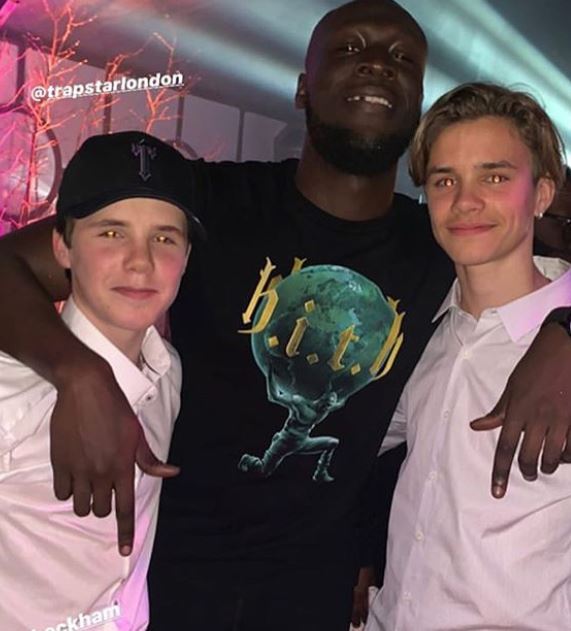 Rapper Stormzy performed for the crowd and revellers partied until 6am under a sparkling disco ball