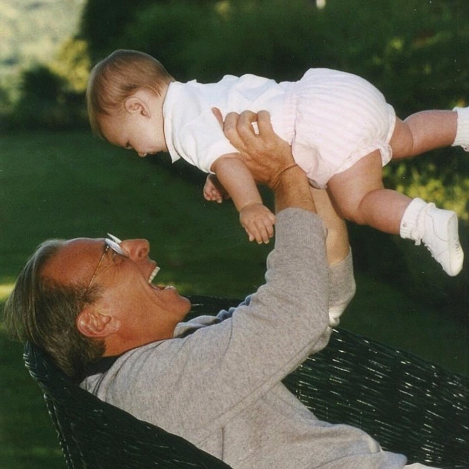 He and daughter Nicola are extremely close