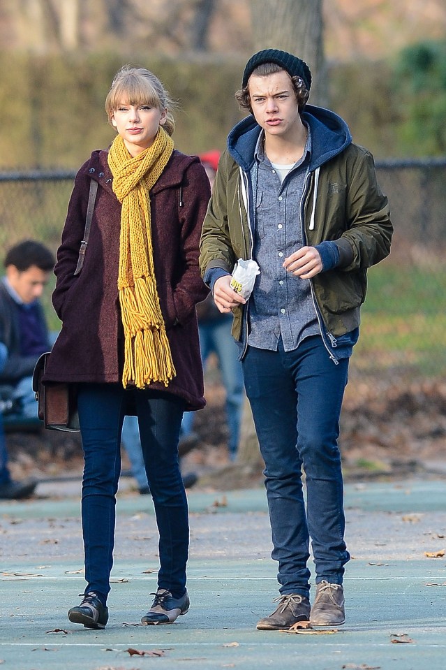 Taylor and Harry briefly dated in 2012 - splitting in 2013