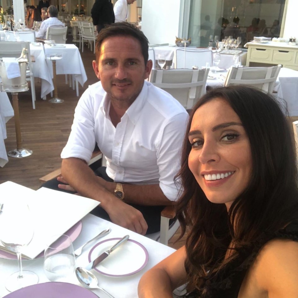 Lampard and wife Christine are expecting their second child together thsi year