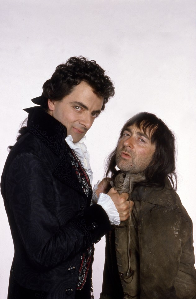 The Blackadder star said there isn’t much on British TV that makes him laugh