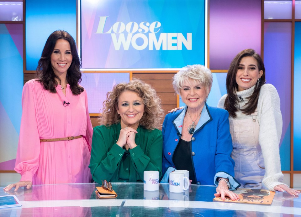 Nadia is a popular panellist on ITV's Loose Women