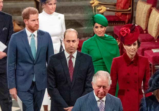 The Duke and Duchess of Sussex had an awkward encounter with the Duke and Duchess of Cambridge at the Commonwealth Day Service last year