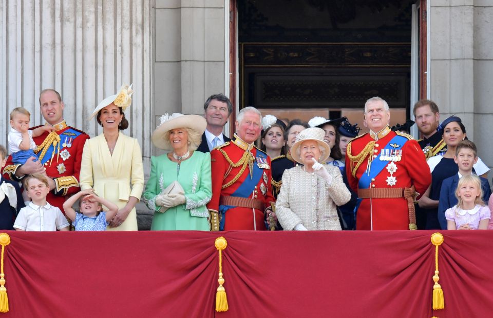 The occasion is held to mark the Queen's birthday