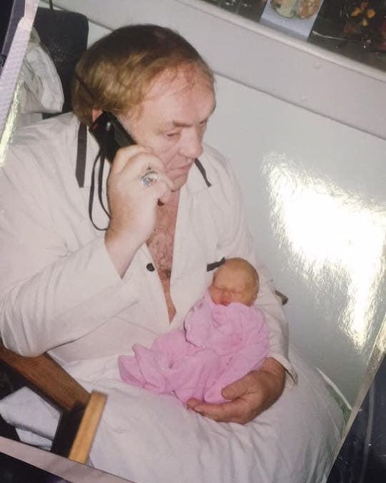 Charlotte was just a baby when her dad Les Dawson died