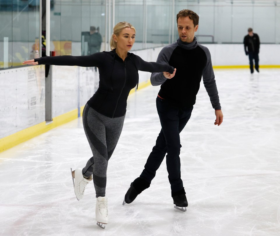 Former Towie star Billie Shepherd is paired with Scottish skater Mark Hanretty