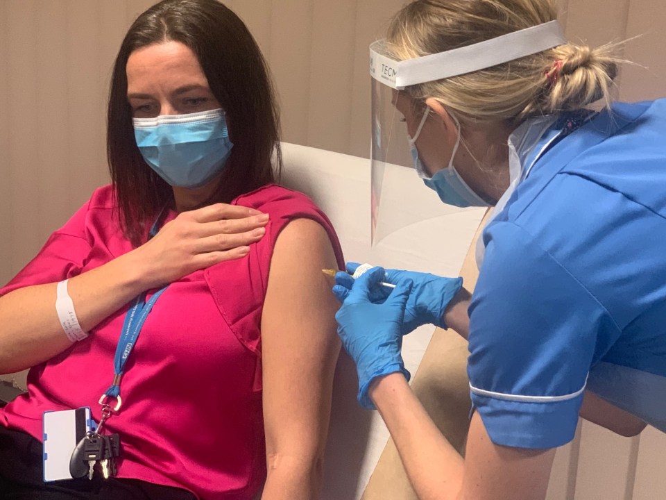 The number of Brits getting their first jab is nearing eight million