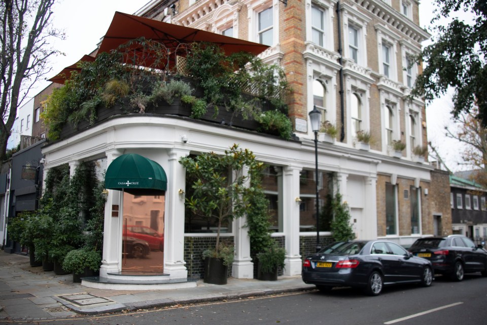 The 30th bash was held Casa Cruz in Notting Hill during the second lockdown