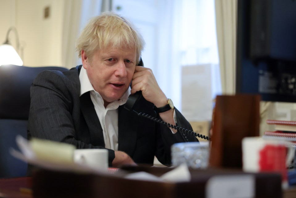 Boris Johnson and top ministers voiced anger at Brussels after the jab-blocking move