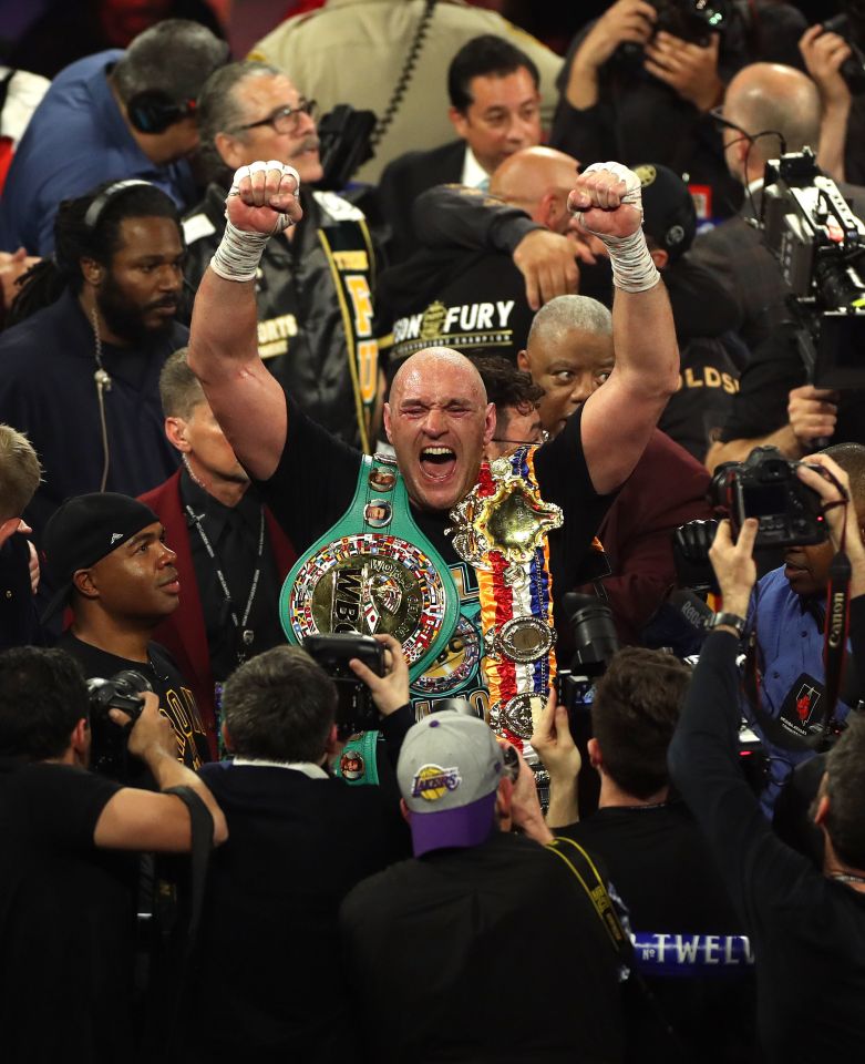 WBC heavyweight champion Tyson Fury faces Deontay Wilder next