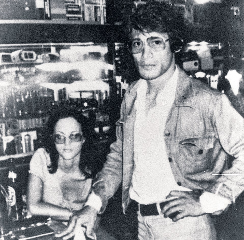 Charles Sobhraj pictured with his lover Marie-Andree Leclerc 