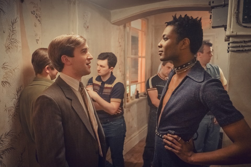  Callum Scott Howells' Colin and Omari Douglas' Roscoe in It's A Sin